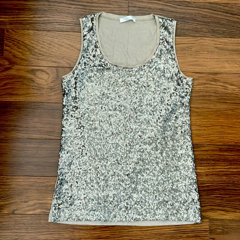 Promod sequin party top